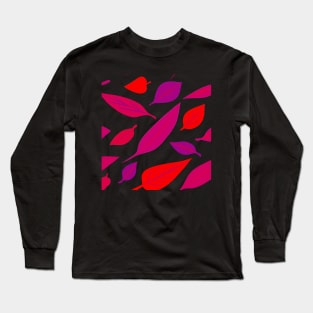 Colored leaves Long Sleeve T-Shirt